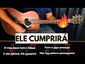 CIFRA SIMPLIFICADA 🎸 Ele Cumprirá - AMÉM, Julliany Souza | Aula de Violão