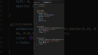 Mind-Bending Glitch Text Effect in CSS! 🎨💻