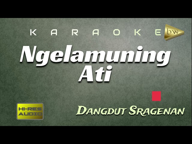 Ngelamuning ati Karaoke Sragenan//Set Gamelan KORGPA700 class=