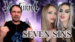 Nocturna Seven Sins - Reactions Dark Unveiling Of Of Sorcery And Darkness Album Melodic Metal