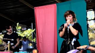 Purity Ring Saltkin @ fun fun fun fest 2011
