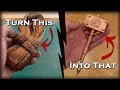 Copper Casting A MINI Shao Kahn Hammer From Huge MONSTER Cable - Mortal Kombat