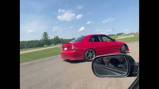 Drifting Is300 R32 On Reverse Advanced Track