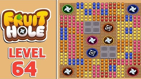 Fruit Hole Juice Jam Level 64 Walkthrough Solutions