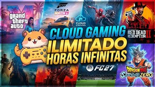 NOVO CLOUD GAMING Hamster COM TEMPO INFINITO ♾️ sem WeChat, Sem Fila, sem Lag, ping baixo screenshot 3