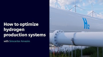 HOW TO | Optimize hydrogen production systems with Simcenter Amesim #HowToSimcenterSystems