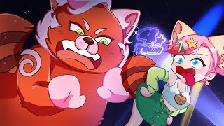 Turning Red - Anna Dance CRASS vs Mom Panda | Gacha Club | Ppg x Rrb Gacha Life