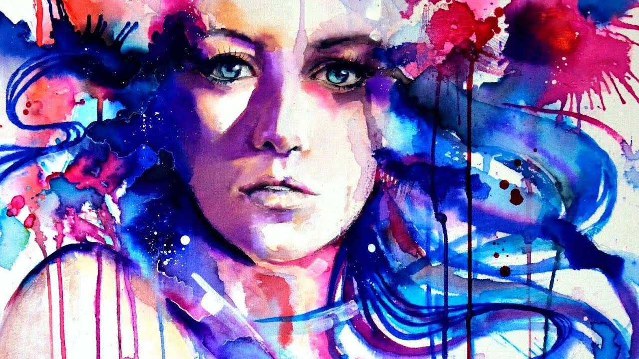 Портрет спид. Agnes Cecile картины. Неформальная стильная девушка диджитал арт акварель. Minjae Lee картины. Портреты Speed up.