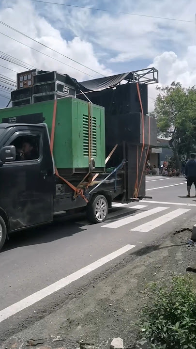 sound horeg naik pickup