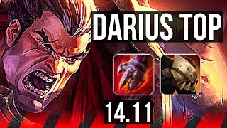 DARIUS vs JAX (TOP) | 6/1/5, 500+ games | NA Grandmaster | 14.11