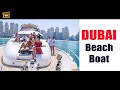 Cruise boats in jumeira beach at dubai  ash film production