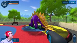 FIZEMOS UMA BATALHA DE JATO D'ÁGUA NO PARQUE ABANDONADO!! - Power Wash Simulator screenshot 4