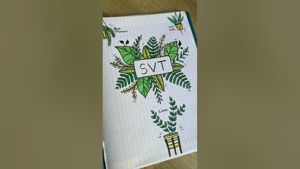 Idée De Page De Garde Pour Svt Idée de page de garde #pourtoi - YouTube