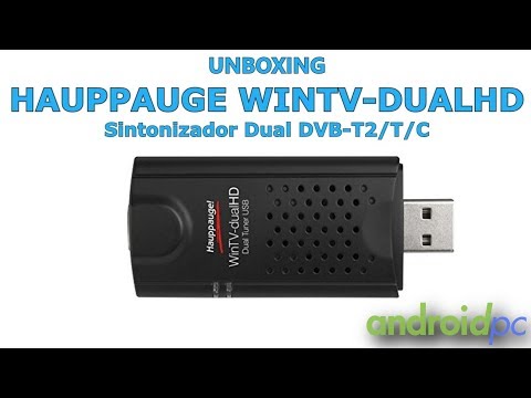 Hauppauge WinTV Nova TD HD, con doble sintonizador
