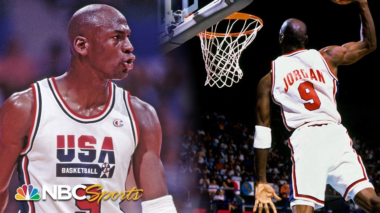 Fresh off his second NBA title, Michael Jordan led the Dream Team into Barc...