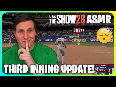 (ASMR) MLB The Show '26 ダイヤモンドダイナスティ 3 回の初見！(ロスター更新)
