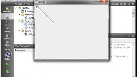 C++ Qt 74   QPainter and QPen