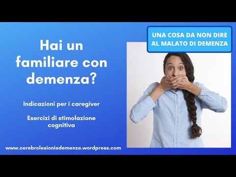 Video: Una frase di demente?