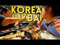 Authentic korean mukbang bossam  galbi  seafood soup  cold noodles  kimchi  eating show