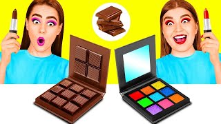 Schokolade vs Echtes Essen Challenge von DaRaDa Challenge