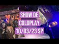 VLOG: fui para o show de COLDPLAY SOZINHA em São Paulo 10/03/2023