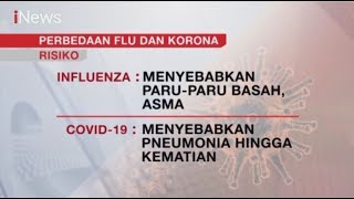 #suaratirta : LANGKAH AWAL JIKA TERKENA COVID (PERBEDAAN DENGAN INFLUENZA)