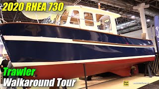 2019 Rhea 730 Trawler Walkaround