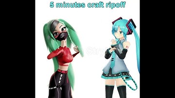 [MMD Talkloid] Miku does not talk to 5 minute crafts ripoff #talkloid #hatsunemiku #vocaloid
