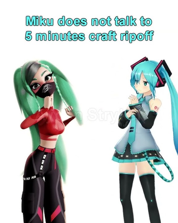 [MMD Talkloid] Miku does not talk to 5 minute crafts ripoff #talkloid #hatsunemiku #vocaloid