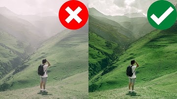 How to Remove HAZE in the Affinity Photo(One Click Solution)