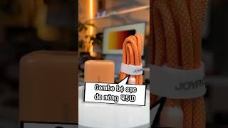 Combo bộ sạc nhanh đa năng 45w dùng cho hầu hết các thiết bị #capsac #capsacnhanh #joyroom #thitien