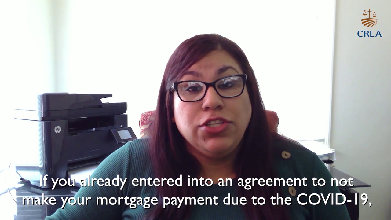 Need Help with Your California Mortgage During COVID19? CRLA's