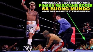 Pinakamadayang BOXER sa MUNDO winasak ni CASIMERO