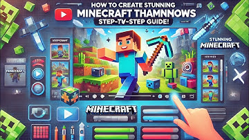 How to Create Stunning Minecraft Thumbnails: Step-by-Step Guide!