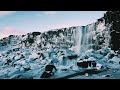 Звуки Природы Для Отдыха! Нажмите Пуск и насладитесь Шумом, Красотой и Величием зимнего водопада