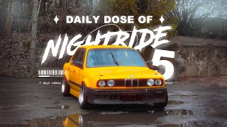 BMW E30 with 2.0 SAAB Engine? | Daily Dose of Nightride EP 5