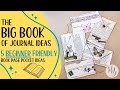 The big book of junk journal ideas  book page pockets 5 ways today