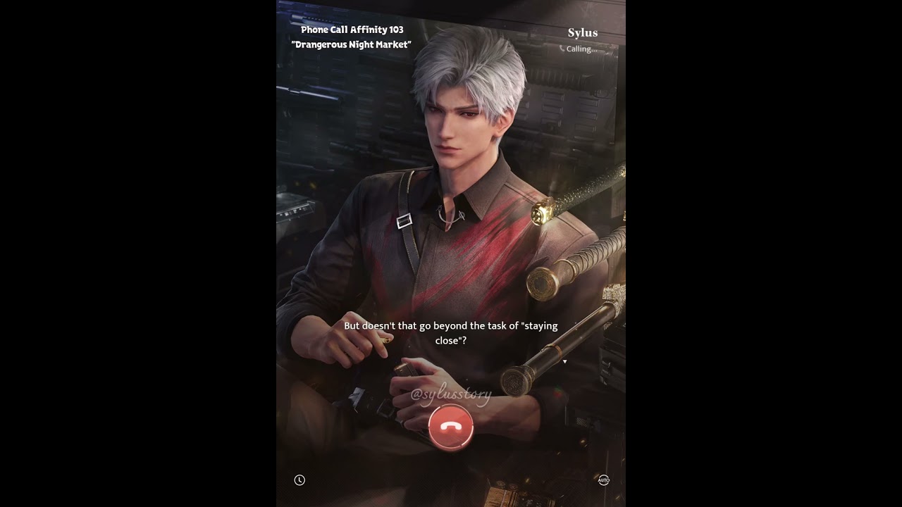 Sylus Phone Call 103 | Dangerous Night Market | Love and Deepspace