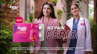 Saridon Woman | No Pain, Period. | English | 20 Secs