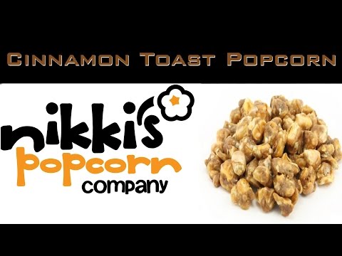 Nikki's Popcorn Company Cinnamon Toast Popcorn