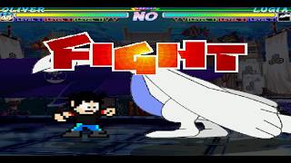 Mugen Random Battles: Oliver Vs Lugia (Vore)