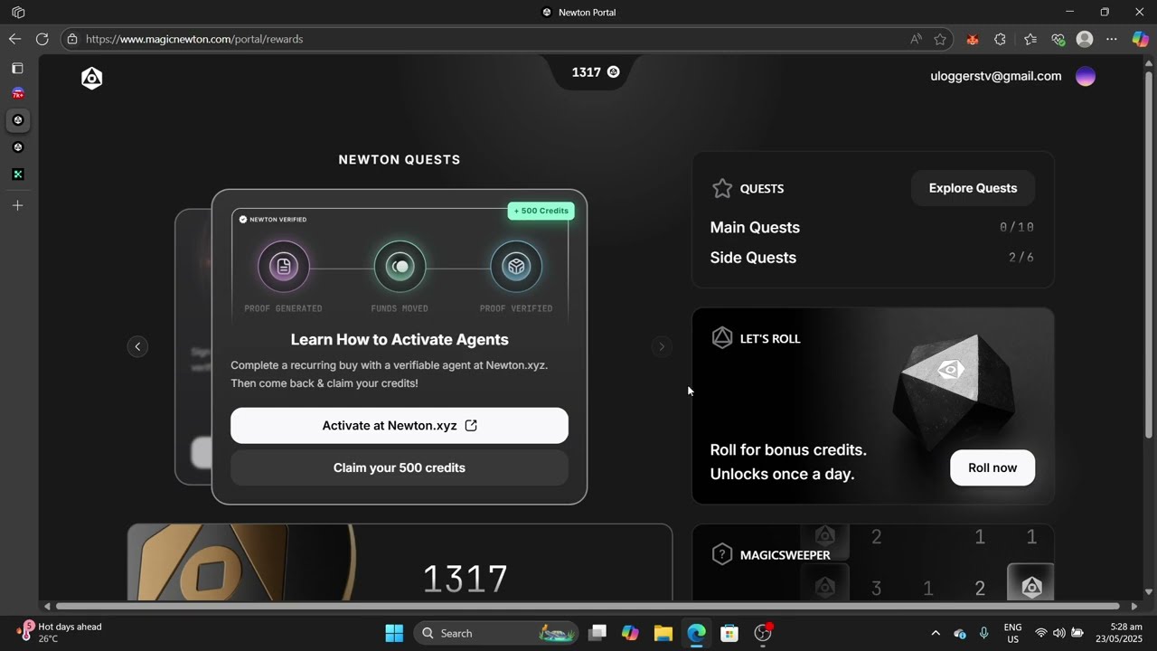 Magic Newton Airdrop. Get A 400 Percent Boost On Ethereal Credits Earnings?