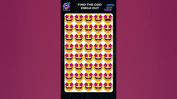 TK Mini Puzzle # 115 | Find The Odd Emoji Out | Emoji Puzzle Quiz | TK  Puzzles