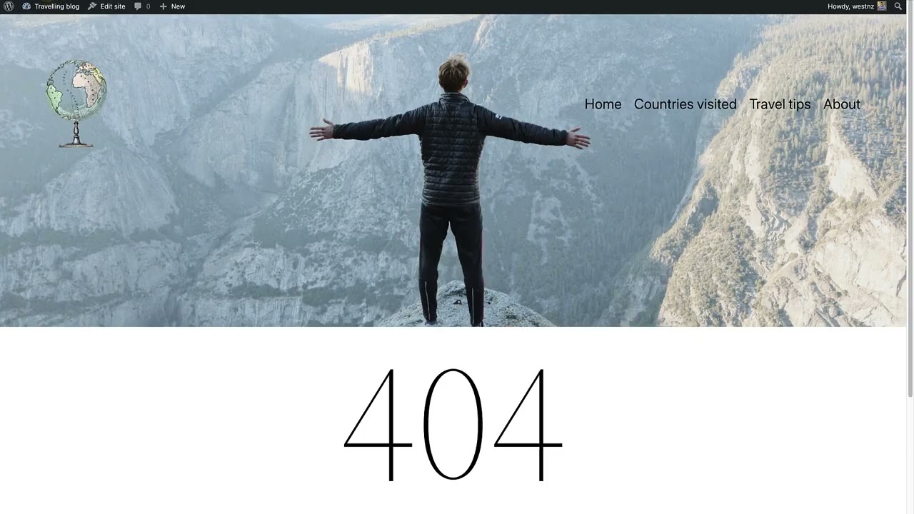 ⁣Personalizing your 404 Template