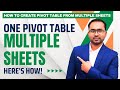Excel Trick: Combine Data from Multiple Sheets into One Pivot Table