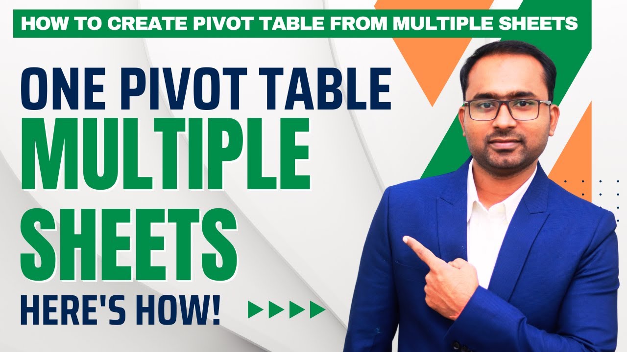 Excel Trick: Combine Data from Multiple Sheets into One Pivot Table ...