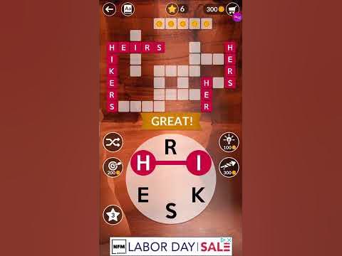 WORDSCAPES LEVEL 108 ANSWERS - YouTube