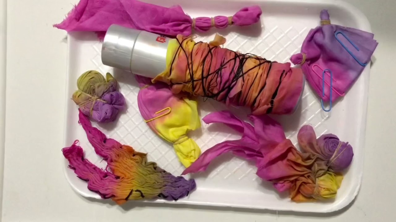 Técnica de Tie Dye - Parte 2: Proceso de teñido
