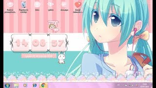 Como descargar Xwidget para tu ordenador +animaciones kawaii 😱😙 | Andrea reyes