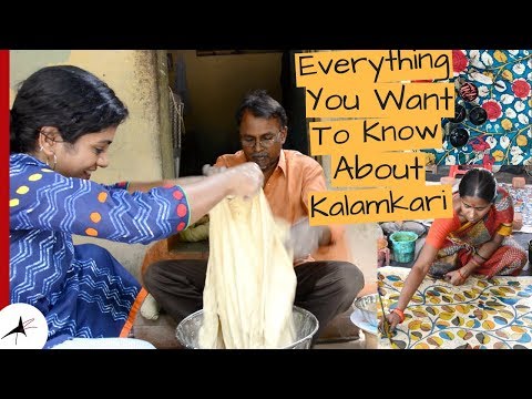 Video: Wie heeft kalamkari gemaakt en hoe is het gedaan?